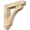 Ekena Millwork Legacy Arts and Crafts Rough Sawn Bracket w/ Offset Brace, Douglas Fir, 6"W x 26"D x 26"H BKT0604X26X26LEC03RDF - alternate 1